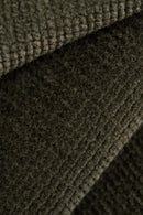 Reell Reflex Loose Chino in Olive Square Cord, relaxed loose fit corduroy broek met elastische drawstring tailleband en YKK ritssluiting, verkrijgbaar bij Revert 95 Haarlem