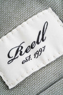 Reell Reflex Easy Short in Superior Light Green, 80% katoen 16% polyester 4% elastan Flex-stof short met elastische koordtaille opgestikte achterzakken en subtiele Reell branding in lichte frisse groene kleur, verkrijgbaar bij Revert 95 Haarlem