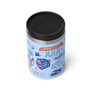 YETI Rambler Geisoleerde Voedselpot in Big Sky Summer Camp, 18/8 roestvrij staal double-wall vacuum insulated food jar met 100% leakproof MagVent Lid wide mouth opening vaatwasserbestendig BPA vrij 5 jaar garantie beschikbaar in 237ml en 473ml in frisse seasonal Big Sky Summer Camp colorway, verkrijgbaar bij Revert 95 Haarlem