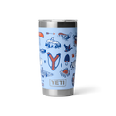 YETI Rambler 20 oz Tumbler in Big Sky Summer Camp, 18/8 stainless steel double-wall vacuum insulated tumbler met MagSlider Lid splashproof crystal-clear venster DuraCoat Big Sky Summer Camp coating vaatwasserbestendig BPA vrij 591ml 5 jaar garantie, verkrijgbaar bij Revert 95 Haarlem
