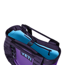 YETI Camino 20 Carryall Pace Purple/Speckle, waterbestendige tas met ThickSkin shell, EVA Molded Bottom, uitklapbare scheidingswanden en CrossBar handgrepen, verkrijgbaar bij Revert 95 Haarlem