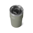 Yeti Rambler 16 OZ Stackable Cup MS Pampa Green