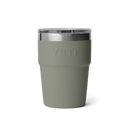 Yeti Rambler 16 OZ Stackable Cup MS Pampa Green