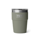 Yeti Rambler 16 OZ Stackable Cup MS Pampa Green