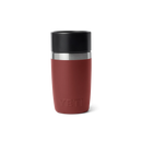 YETI Rambler Travel Bottle Stag Red, roestvrijstalen reisfles met lekvrije Commuter Cap en 360 graden drinkopening, verkrijgbaar in 8 oz en 16 oz, verkrijgbaar bij Revert 95 Haarlem
