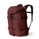 YETI Ranchero Everyday Carry Backpack Stag Dark Red, rugzak van TuffSkin nylon met RipZip opening en GroundControl basis, verkrijgbaar in 22L en 27L, verkrijgbaar bij Revert 95 Haarlem