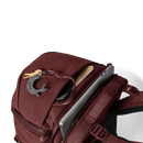 YETI Ranchero Everyday Carry Backpack Stag Dark Red, rugzak van TuffSkin nylon met RipZip opening en GroundControl basis, verkrijgbaar in 22L en 27L, verkrijgbaar bij Revert 95 Haarlem