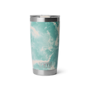 YETI Rambler 20 oz Stackable Cup in Seafoam, 18/8 stainless steel double-wall vacuum insulated stapelbare cup met MagSlider Lid splash-resistant cupholder compatible DuraCoat Seafoam coating vaatwasserbestendig BPA vrij 591ml 5 jaar garantie, verkrijgbaar bij Revert 95 Haarlem