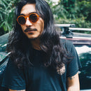 CHPO Brand Rille zonnebril met UV400 bescherming en gerecycled montuur verkrijgbaar bij Revert 95 Haarlem