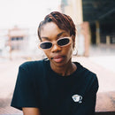 CHPO Brand Alice zonnebril, 100% gerecycled plastic small medium fit unisex zonnebril 37mm met UV400 Cat 3 bescherming ontworpen door Skate Nation coach verkrijgbaar in Black Black Milky Tea Grey en Turtle Grey Black, verkrijgbaar bij Revert 95 Haarlem