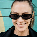 CHPO Brand Alice zonnebril, 100% gerecycled plastic small medium fit unisex zonnebril 37mm met UV400 Cat 3 bescherming ontworpen door Skate Nation coach verkrijgbaar in Black Black Milky Tea Grey en Turtle Grey Black, verkrijgbaar bij Revert 95 Haarlem