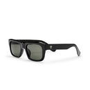CHPO Brand Tone zonnebril in Turtle Brown met groene glazen, 100% gerecycled plastic unisex zonnebril met UV400 Cat 3 bescherming vernoemd naar de Point Break en Red Hot Chili Peppers jaren 90 energie, verkrijgbaar bij Revert 95 Haarlem