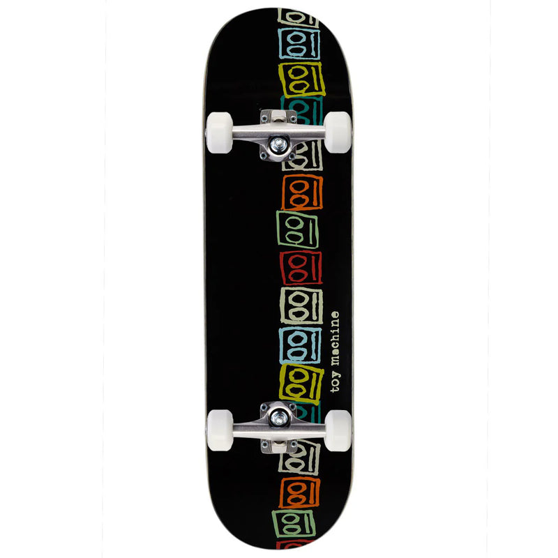 Toy Machine Bots Complete – compleet skateboard met Bots graphic, trucks, wielen, lagers en gratis griptape