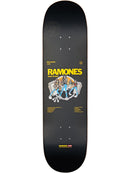 Globe G2 Ramones Road to Ruin skateboard deck 8.25 inch met Road to Ruin albumhoes artwork van The Ramones, Resin-7 maple full concave individueel geperst met epoxyhars, inclusief gratis Jessup griptape, verkrijgbaar bij Revert 95 Haarlem