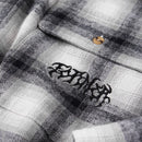 Former Vivian Flannel LS Shirt in de kleur Grey, verkrijgbaar bij Revert 95 Haarlem