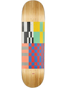 Globe G3 Check Please skateboard deck in Bamboo/Turbo, 8.375 inch deck van bamboe en Super Sap bio-based resin met full concave, inclusief gratis Jessup griptape, verkrijgbaar bij Revert 95 Haarlem