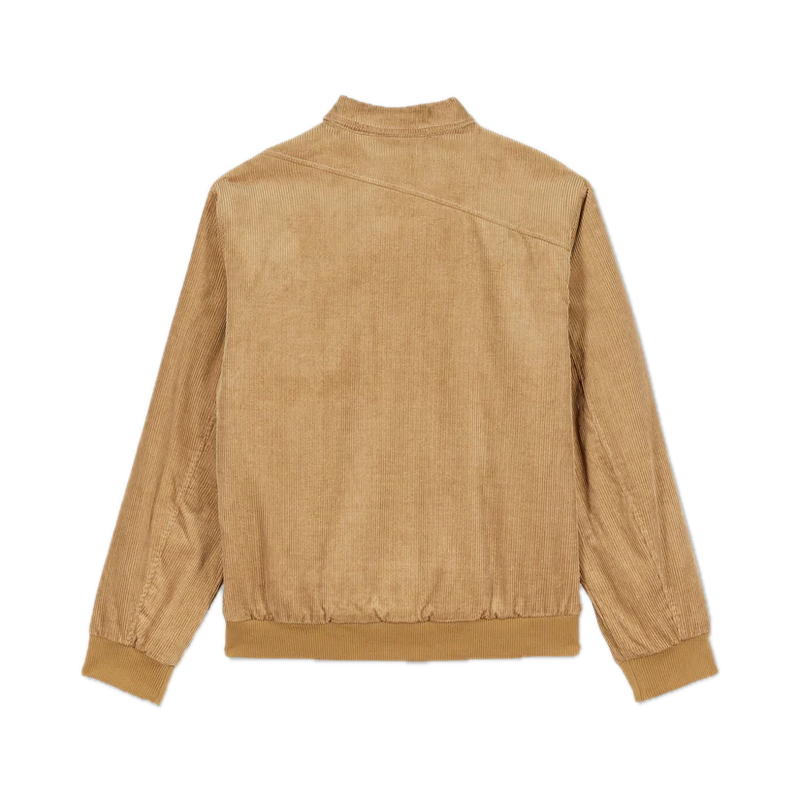 Volcom Kurtis Jacket – gevoerd canvas jack met kraag, ritssluiting, zakken en subtiele Volcom-branding