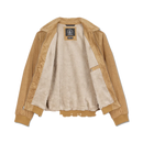 Volcom Kurtis Jacket – gevoerd canvas jack met kraag, ritssluiting, zakken en subtiele Volcom-branding