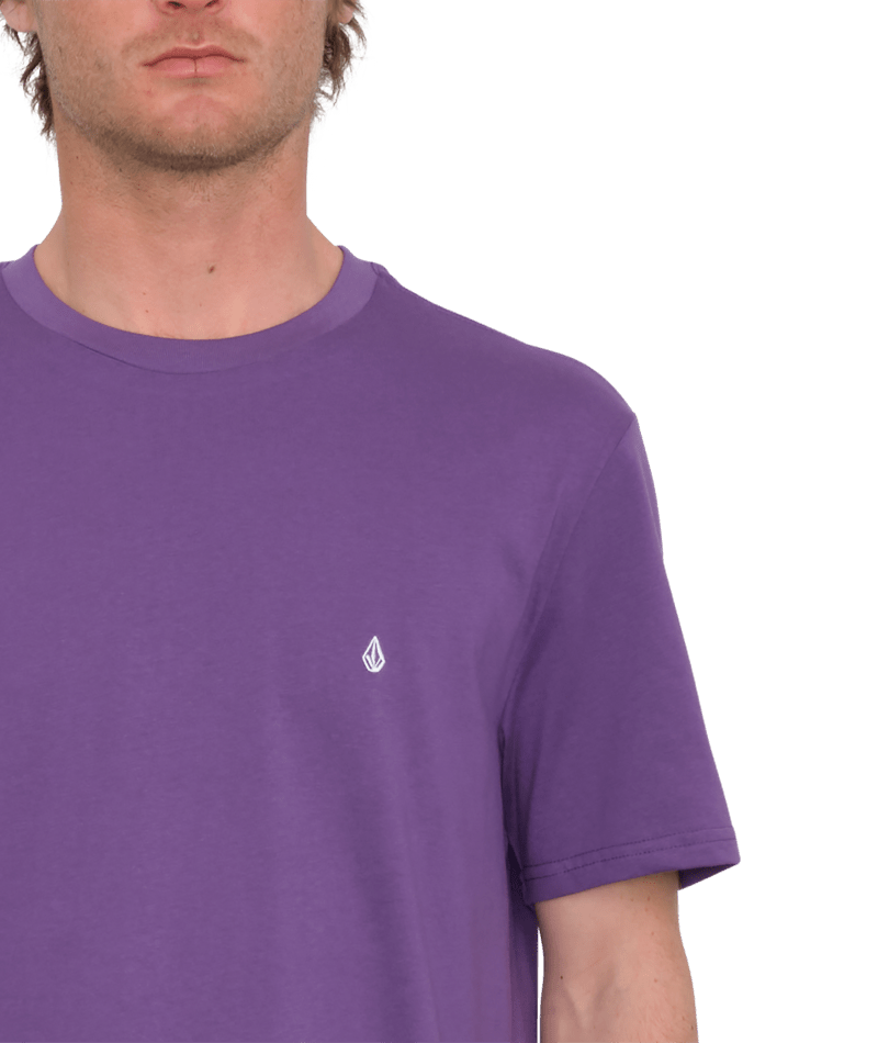 Volcom STONE BLANKS BASIC T-shirt DEEP PURPLE