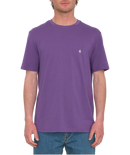 Volcom STONE BLANKS BASIC T-shirt DEEP PURPLE