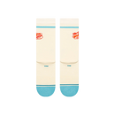 Stance Dog Crew Canvas – crew sokken in canvas kleur met speelse honden-print en medium cushioning