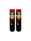 Stance Down The Chimney Crew Sock in zwart, productfoto 2