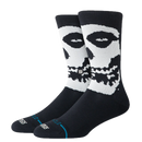 Stance x Misfits Beware Crew Black – zwarte crew sokken met iconische Misfits Beware print en Stance branding