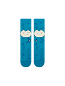 Stance Snorlax Sleepy Crew Sock in Teal, productfoto 2