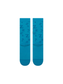 Stance Snorlax Sleepy Crew Sock in Teal, productfoto 3