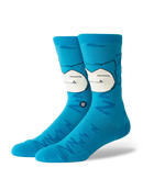 Stance Snorlax Sleepy Crew Sock in Teal, productfoto 1