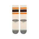 Stance Boyd ST Socks Off White, crew sokken van combed cotton blend met Infiknit technologie en medium cushioning, verkrijgbaar bij Revert 95 Haarlem
