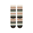 Stance Rockford Crew Seagreen – gestreepte crew sokken in seagreen tint met medium cushioning en zachte katoenblend