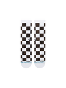 Stance Dance Floor Crew Sock in wit, productfoto 3