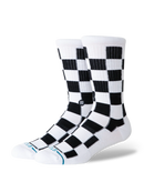 Stance Dance Floor Crew Sock in wit, productfoto 1