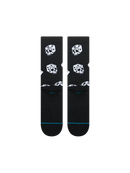 Stance Die Up Crew Sock in zwart, productfoto 3