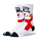 Stance Frosty Crew Sock in wit, productfoto 1