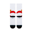 Stance Frosty Crew Sock in wit, productfoto 3