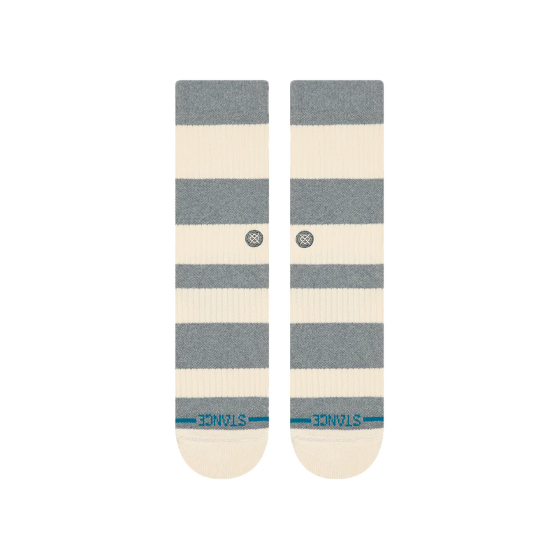Stance Fred Denim Crew Blue – denimblauwe crew sokken van Stance met medium cushioning en versterkte zones