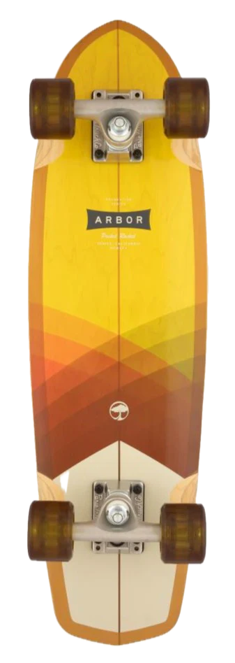 Arbor Cruiser Complete Foundation Pocket Rocket – compact cruiser skateboard met Foundation graphic, trucks en wielen