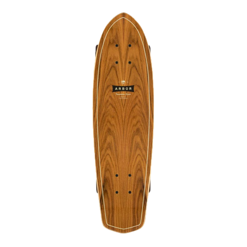 Arbor Cruiser Complete Foundation Pocket Rocket – compact cruiser skateboard met Foundation graphic, trucks en wielen