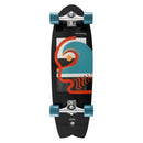 Arbor CX Fat Fish Surfskate Complete, fish-geïnspireerde surfskate met esdoornhout deck en Carver CX trucks, 32 x 10 inch, verkrijgbaar bij Revert 95 Haarlem