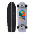 Arbor CX Daily Driver 2 Surfskate Complete, surfskate met esdoornhout deck, Carver CX trucks en Easyrider Cannon wielen, 31,25 inch, verkrijgbaar bij Revert 95 Haarlem