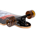 Arbor Performance Bearcub Dropcruiser Complete, double-drop longboard met Canadees esdoornhout deck, Paris Reverse trucks en amber transparante Easyrider wielen, 38 inch, verkrijgbaar bij Revert 95 Haarlem