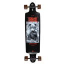 Arbor Performance Bearcub Dropcruiser Complete, double-drop longboard met Canadees esdoornhout deck, Paris Reverse trucks en amber transparante Easyrider wielen, 38 inch, verkrijgbaar bij Revert 95 Haarlem