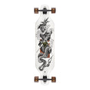 Arbor Bamboo Axis 40 K Darmaeva Complete, drop-through longboard met esdoornhout bamboe deck, Paris Reverse trucks en Easyrider wielen, 40 inch, verkrijgbaar bij Revert 95 Haarlem