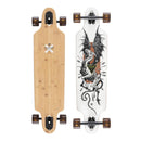 Arbor Bamboo Zeppelin 36 K Darmaeva Complete, drop-through longboard met esdoornhout bamboe deck, Paris Reverse trucks en Easyrider wielen, 36 inch, verkrijgbaar bij Revert 95 Haarlem