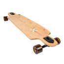 Arbor Bamboo Dropcruiser K Darmaeva Complete, double-drop longboard met esdoornhout bamboe deck, Paris Reverse trucks en Easyrider wielen, 38 inch, verkrijgbaar bij Revert 95 Haarlem