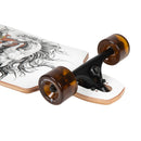 Arbor Bamboo Dropcruiser K Darmaeva Complete, double-drop longboard met esdoornhout bamboe deck, Paris Reverse trucks en Easyrider wielen, 38 inch, verkrijgbaar bij Revert 95 Haarlem