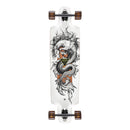 Arbor Bamboo Dropcruiser K Darmaeva Complete, double-drop longboard met esdoornhout bamboe deck, Paris Reverse trucks en Easyrider wielen, 38 inch, verkrijgbaar bij Revert 95 Haarlem