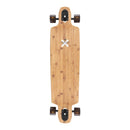 Arbor Bamboo Dropcruiser K Darmaeva Complete, double-drop longboard met esdoornhout bamboe deck, Paris Reverse trucks en Easyrider wielen, 38 inch, verkrijgbaar bij Revert 95 Haarlem